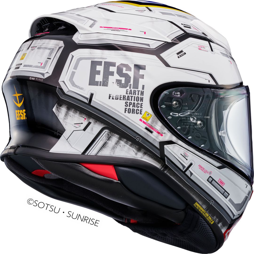 限量預購】SHOEI Z8 RX-78-02 GUNDAM TC-10 鋼彈聯名款全罩式安全帽