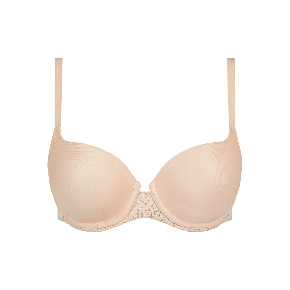 網路獨賣【Chantelle Easy Feel】T-Shirt Bra 內衣>BCDE罩杯>粉膚色(13FN0_01N)【Norah】_0