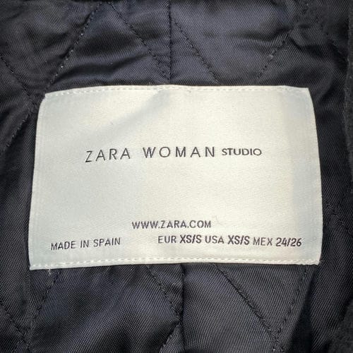 【高雄大遠百店】ZARA/Pea coat翻領雙排釦大衣/XS/_2