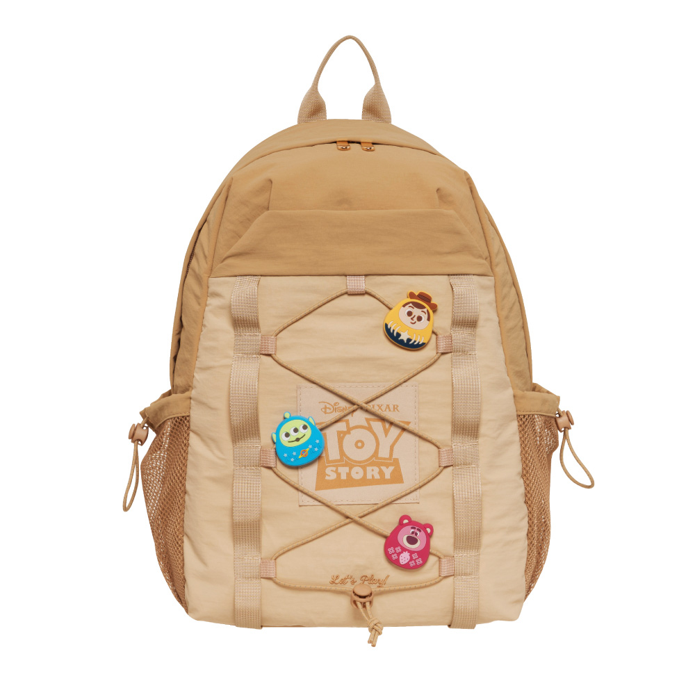 DISNEY】玩具總動員-福倒翁後背包-奶茶色PTD25-G9-81BE