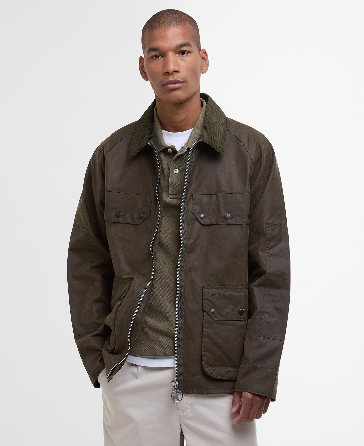 Barbour Re-Engineered Short Bedale Waxed 油布夾克| 熱銷推薦| Barbour