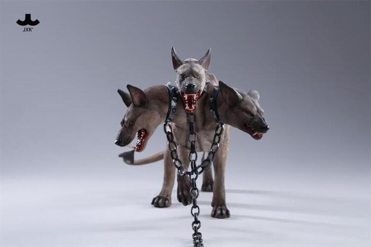 3D立体金属 3頭地獄犬 モデル JXK 地獄三頭犬Cerberus 全3種分別販售