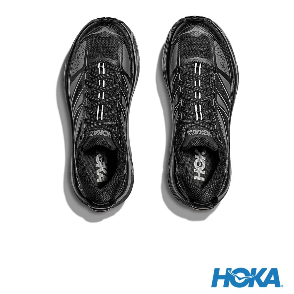 HOKA Mafate Speed 2 越野鞋 黑/城堡岩灰_6