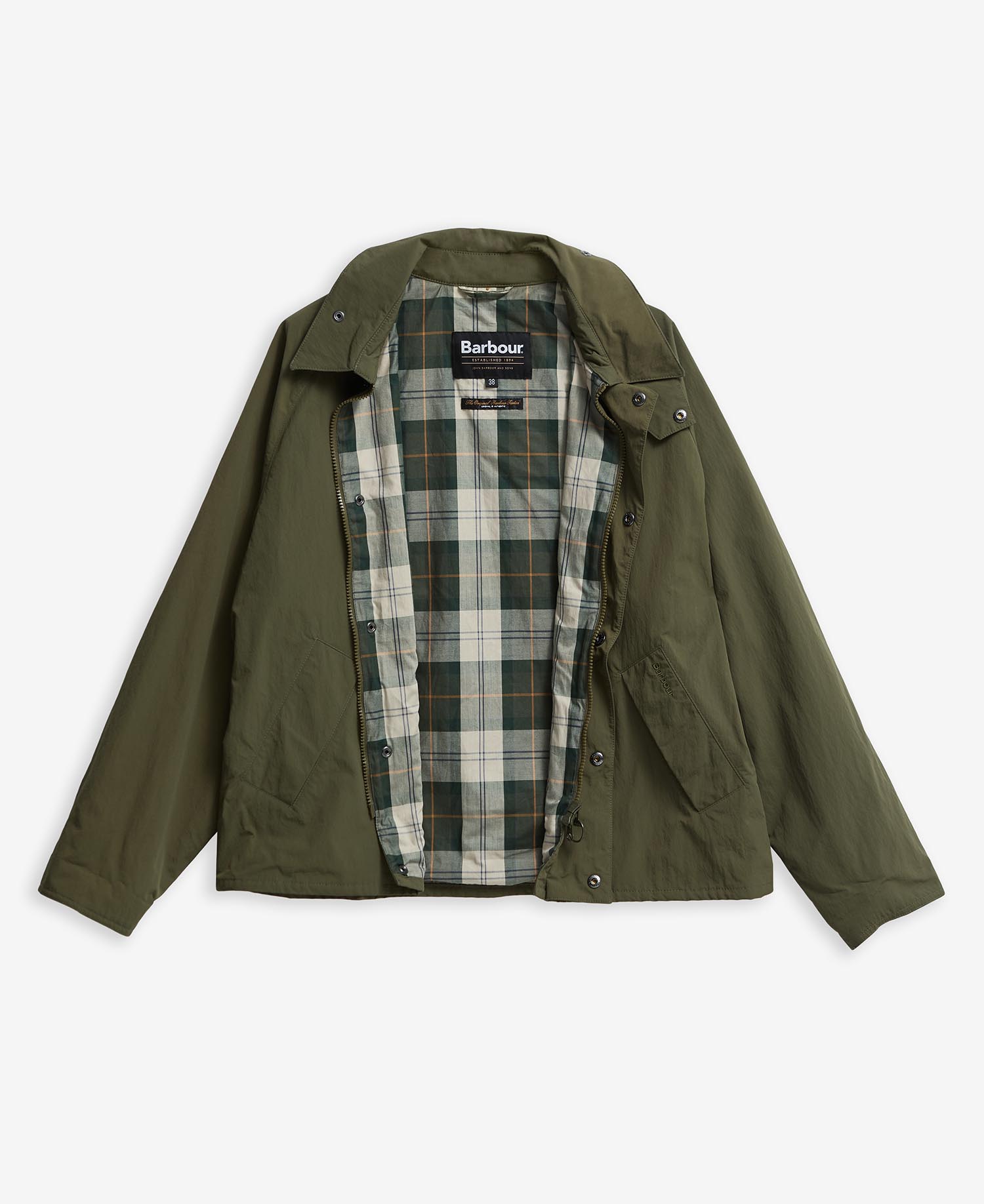 Barbour Transport Lightweight Showerproof 防潑水休閒夾克| 熱