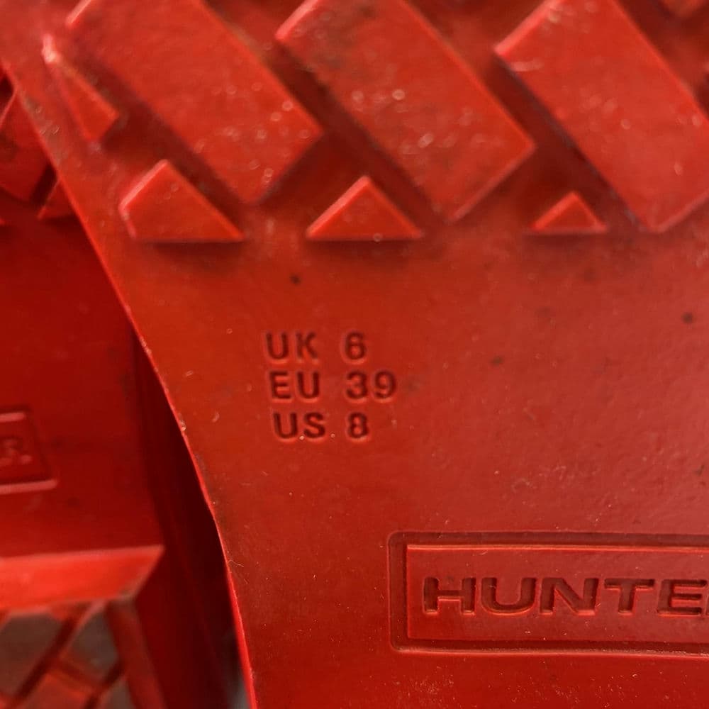 【桃園統領店】HUNTER/雨靴/UK6/_4