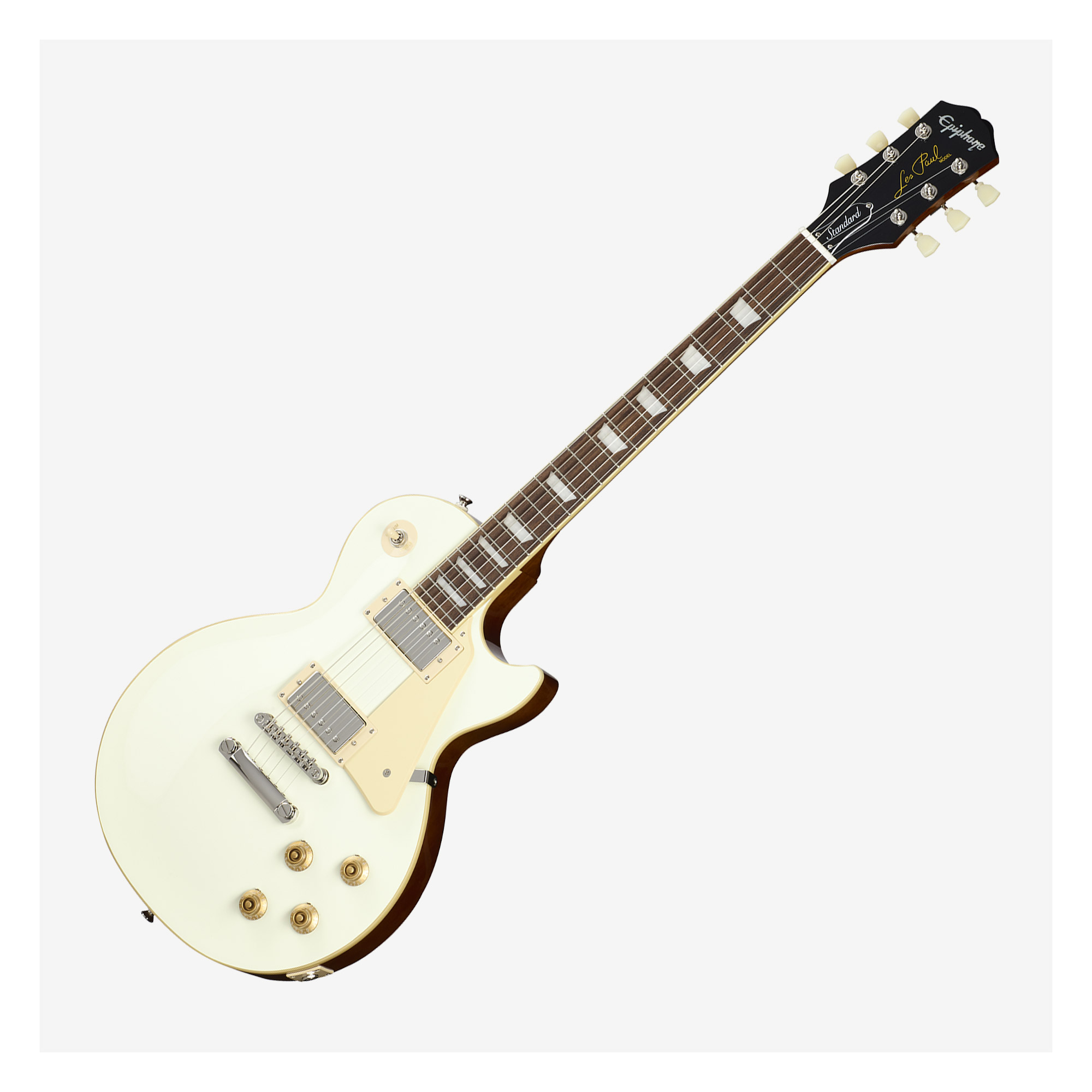 Epiphone Les Paul Standard 50s Plain Top Classic White 電吉他雙雙