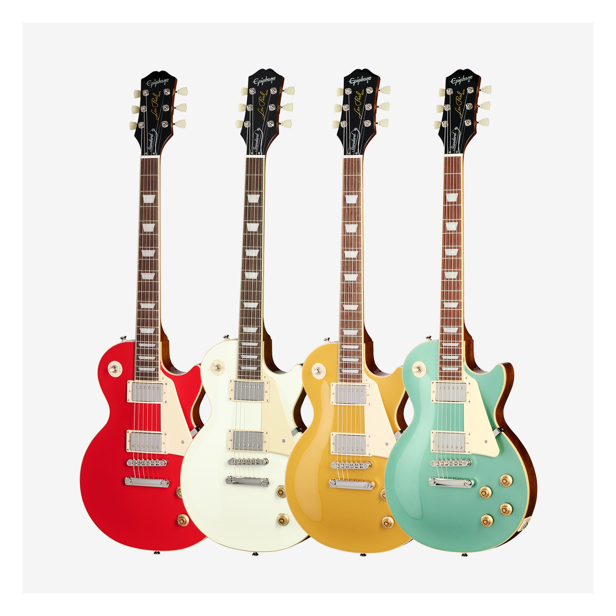 Epiphone Les Paul Standard 50s Plain Top Classic White 電吉他雙雙