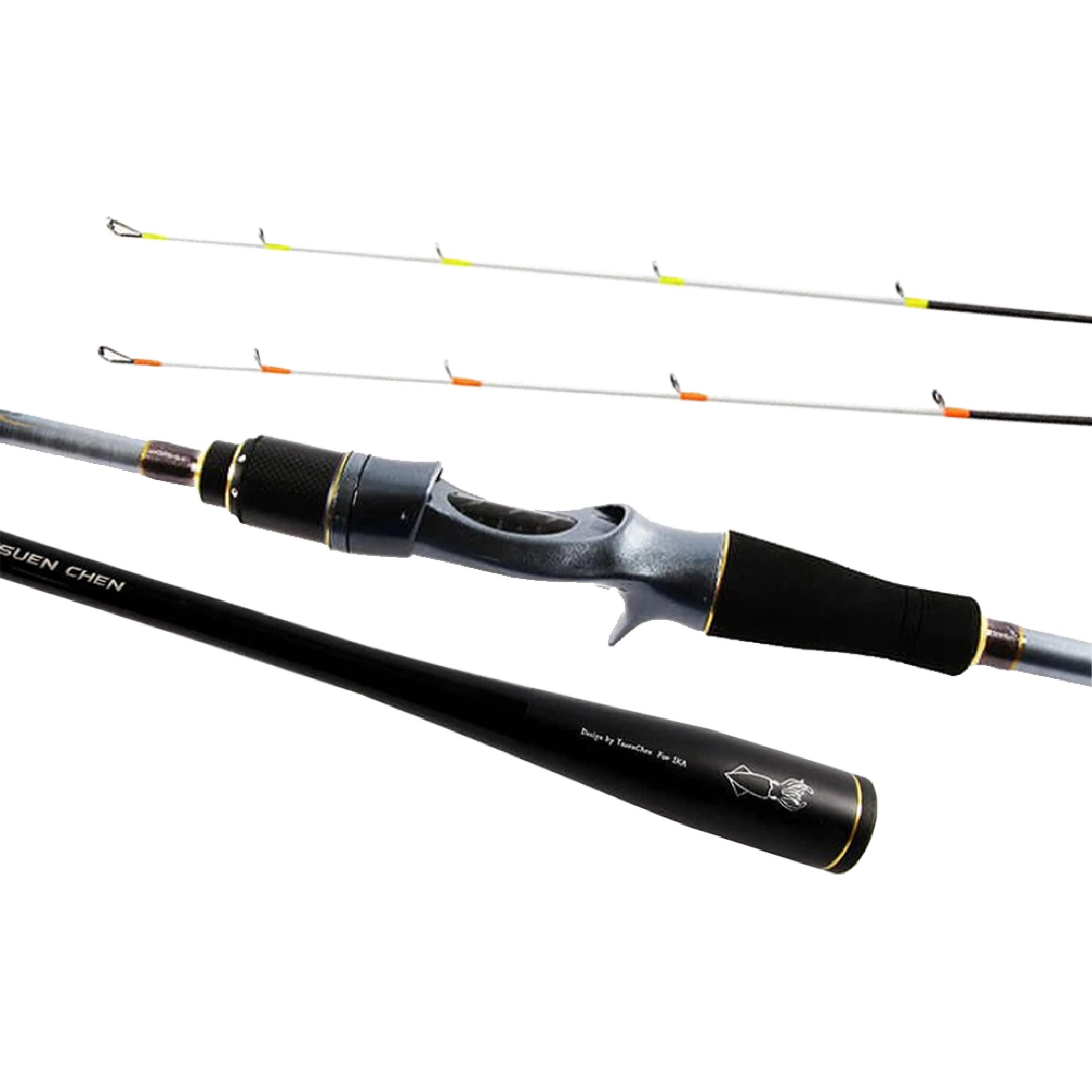 TSUEN CHEN 寸真猛抽手持透抽竿雙竿尾船釣竿