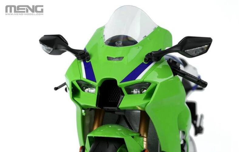 汽車模型 MENG 1/9 川崎Ninja ZX-10R 悅色版組裝模型