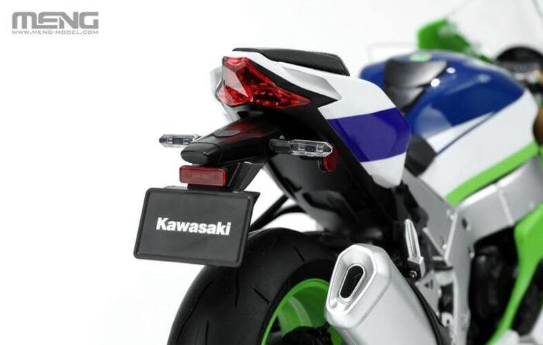 汽車模型 🔧【模型新手也能輕鬆組Part3】🏍️ 1/9 MENG MT-007s KAWASAKI ZX-10R