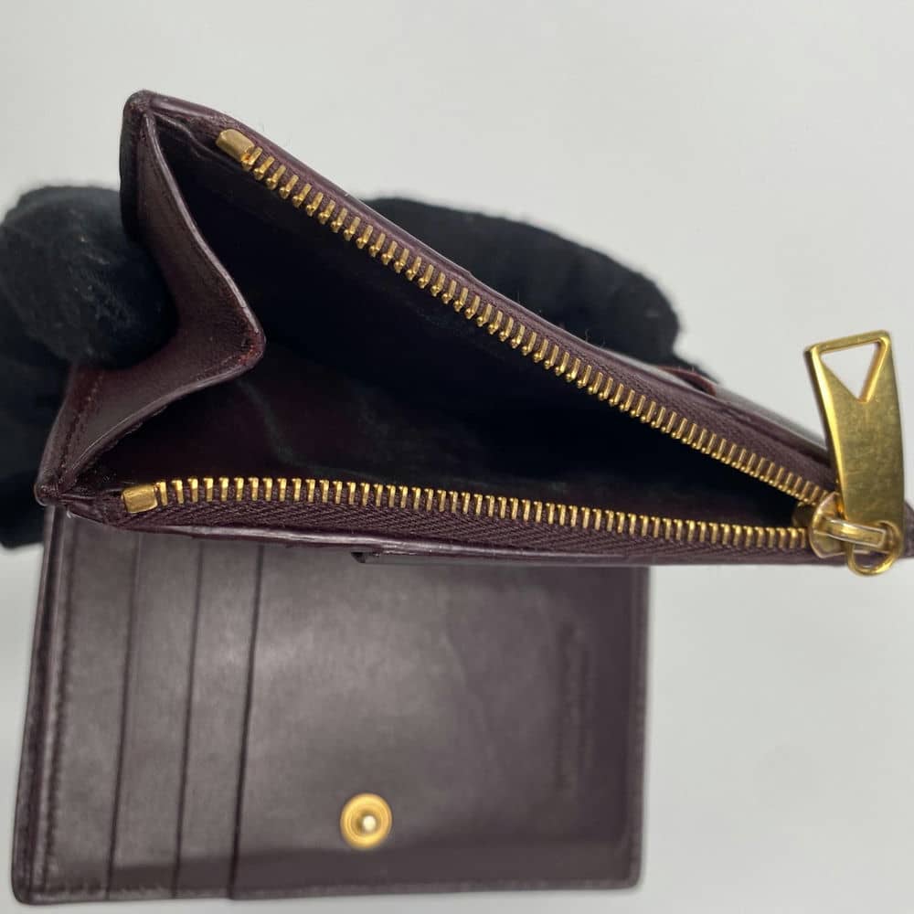 【公館店】BOTTEGA VENETA/對折錢包//_4