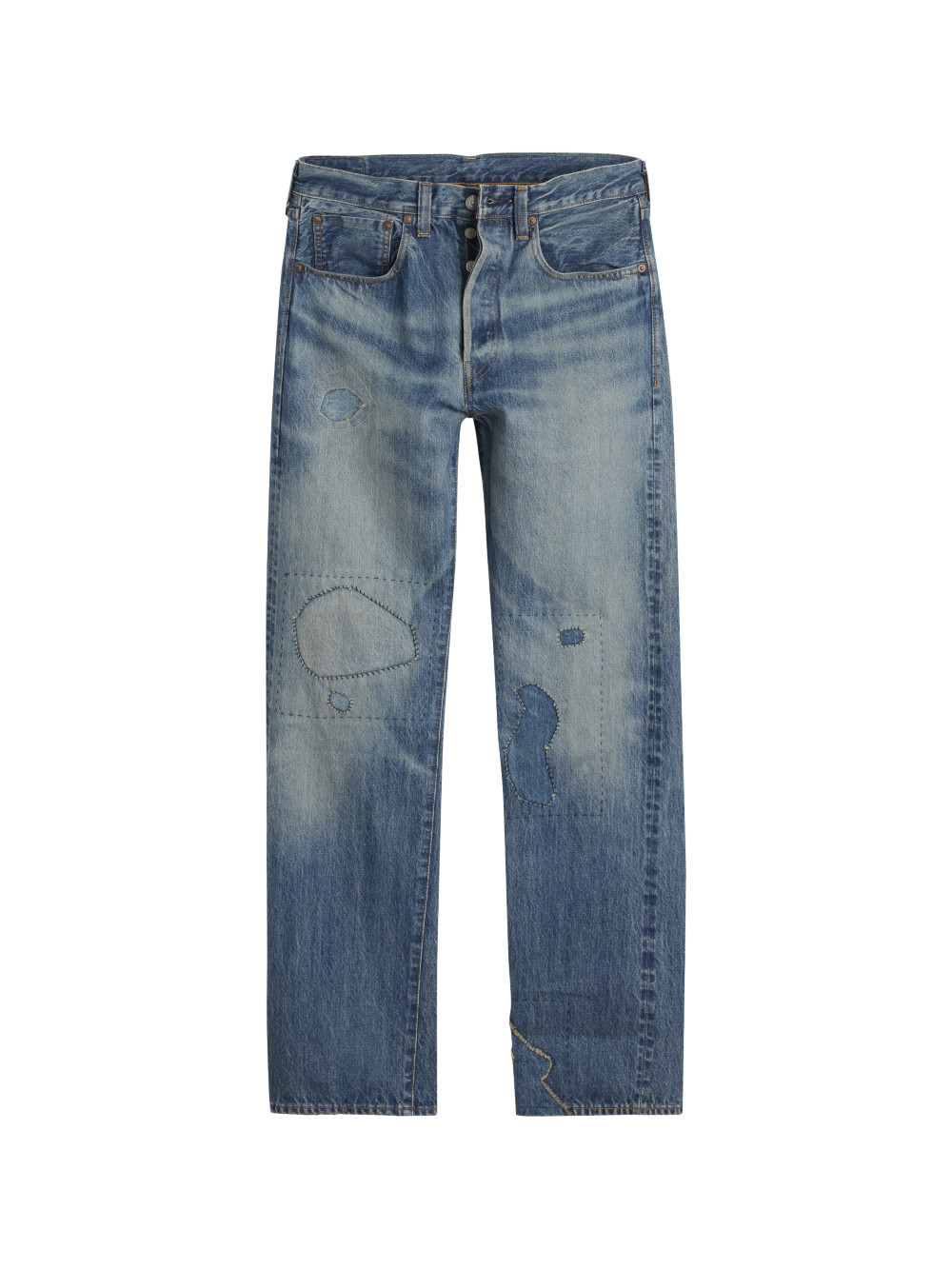 LEVI'S® VINTAGE CLOTHING 1947's 501®XX 赤耳丹寧牛仔褲/ LVC / 破壞