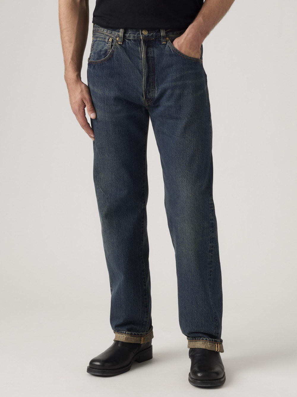 LEVI'S® VINTAGE CLOTHING 1955's 501®XX 赤耳丹寧牛仔褲/ LVC / 五金