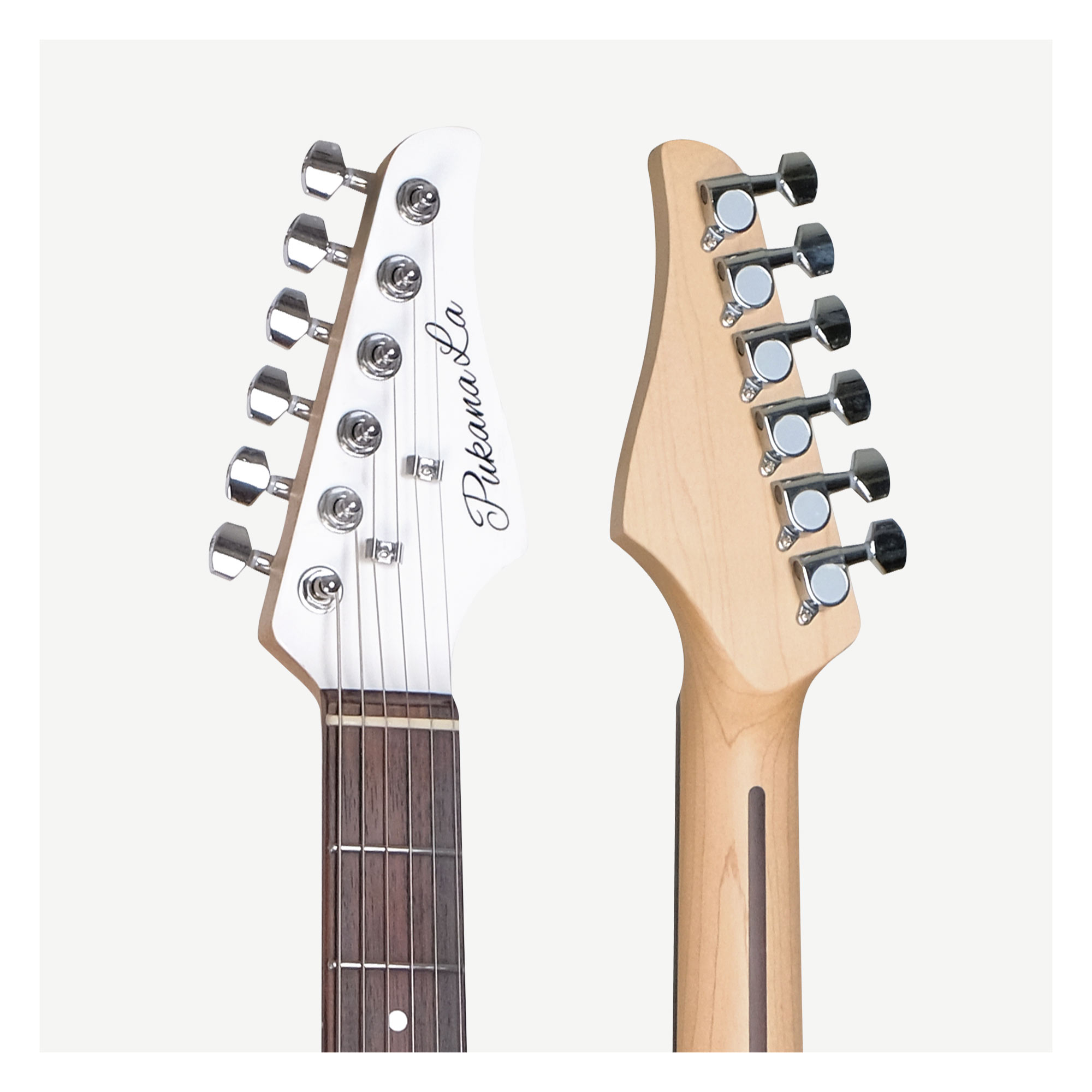 Pukana La PEG61T TC款電吉他單單無搖座櫻花粉楊木楓木琴身玫瑰木指板