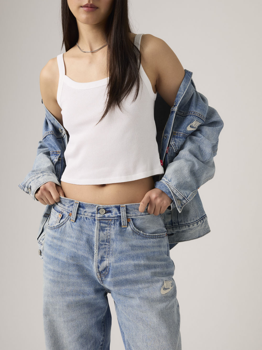 J*r様 新品未使用　36/32 Levi's® x NIKE Baggy Je LEVI'S x Nike Baggy Jean Light Indigo