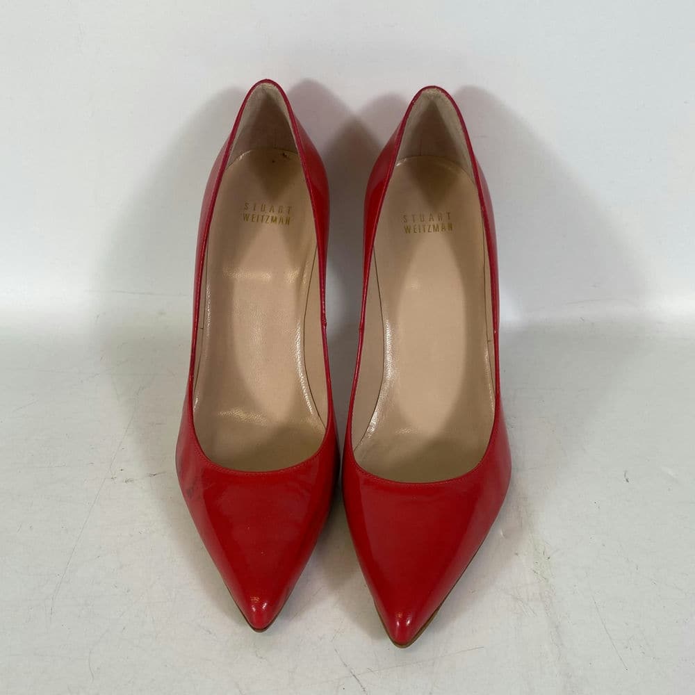 【台中廣三SOGO店】STUART WEITZMAN/淺口皮鞋/US8/QW02171_2