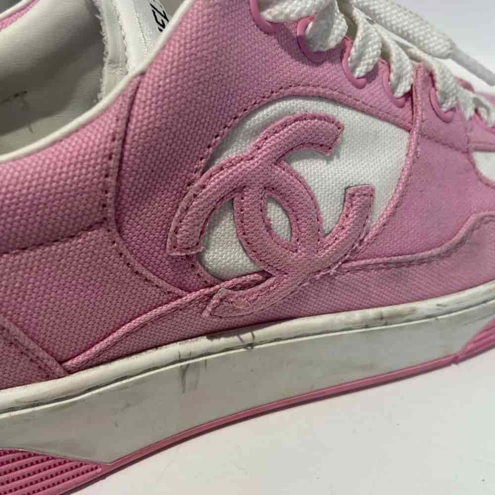 【微風信義店】CHANEL/低筒運動休閒鞋/39/W G45352_6