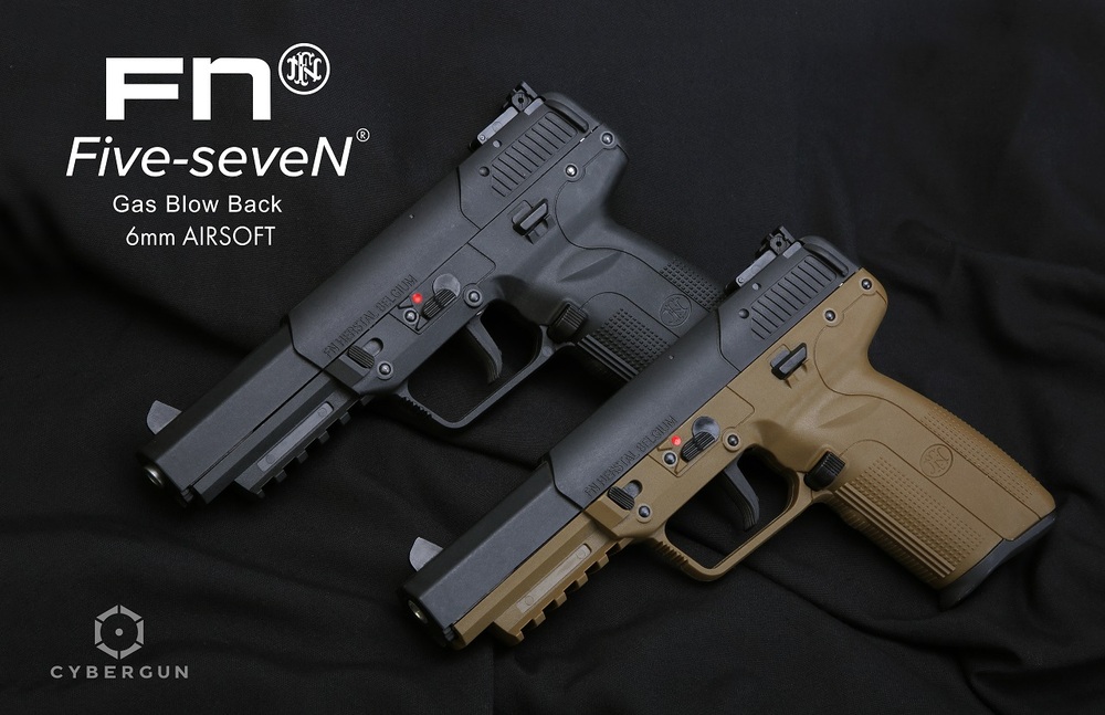 Cybergun 授權刻字 FN FN-57 FN57 Five-seveN® 5-7 GBB瓦斯手槍瓦斯槍-UMGSFN57B
