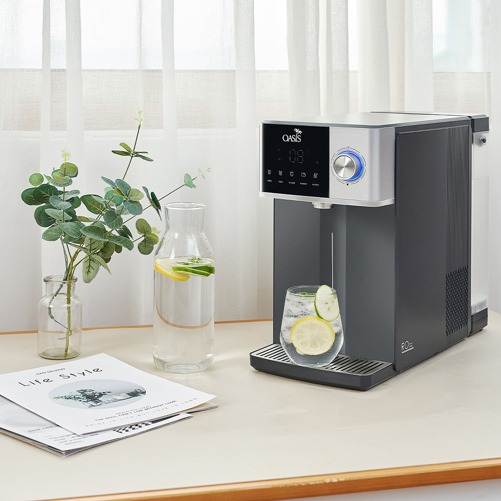美國OASIS】極沁冰溫瞬熱RO濾淨飲水機