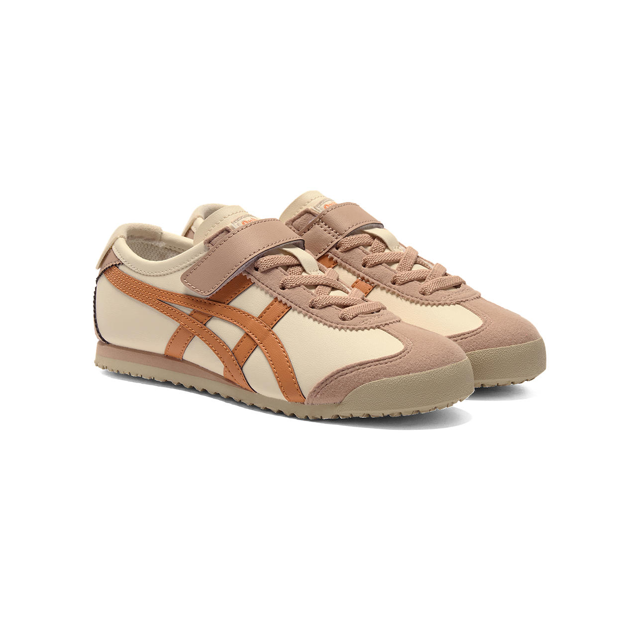 日本Onitsuka Tiger MEXICO 66 KID 米底橘虎爪紋1184A049-204