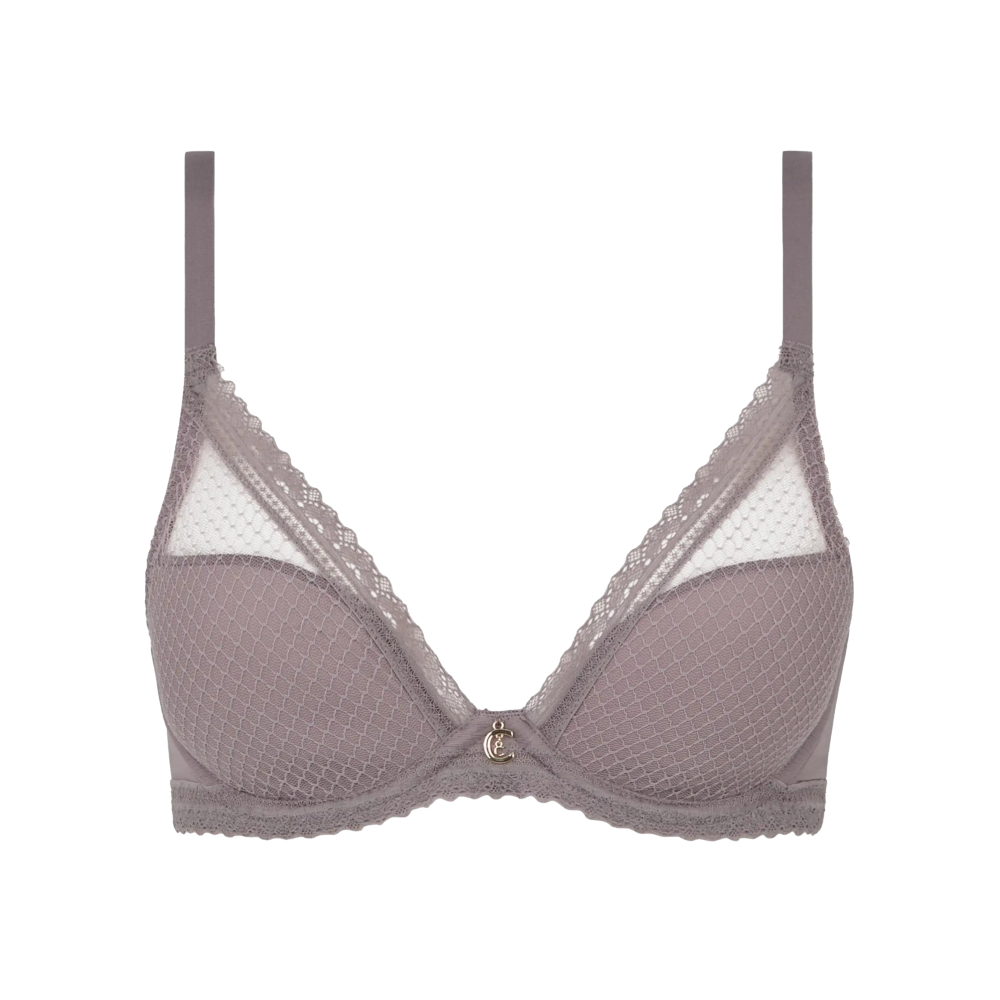 【Chantelle】三角內褲>XS-M>星塵灰(19XC5_0PK)【Romance】_4