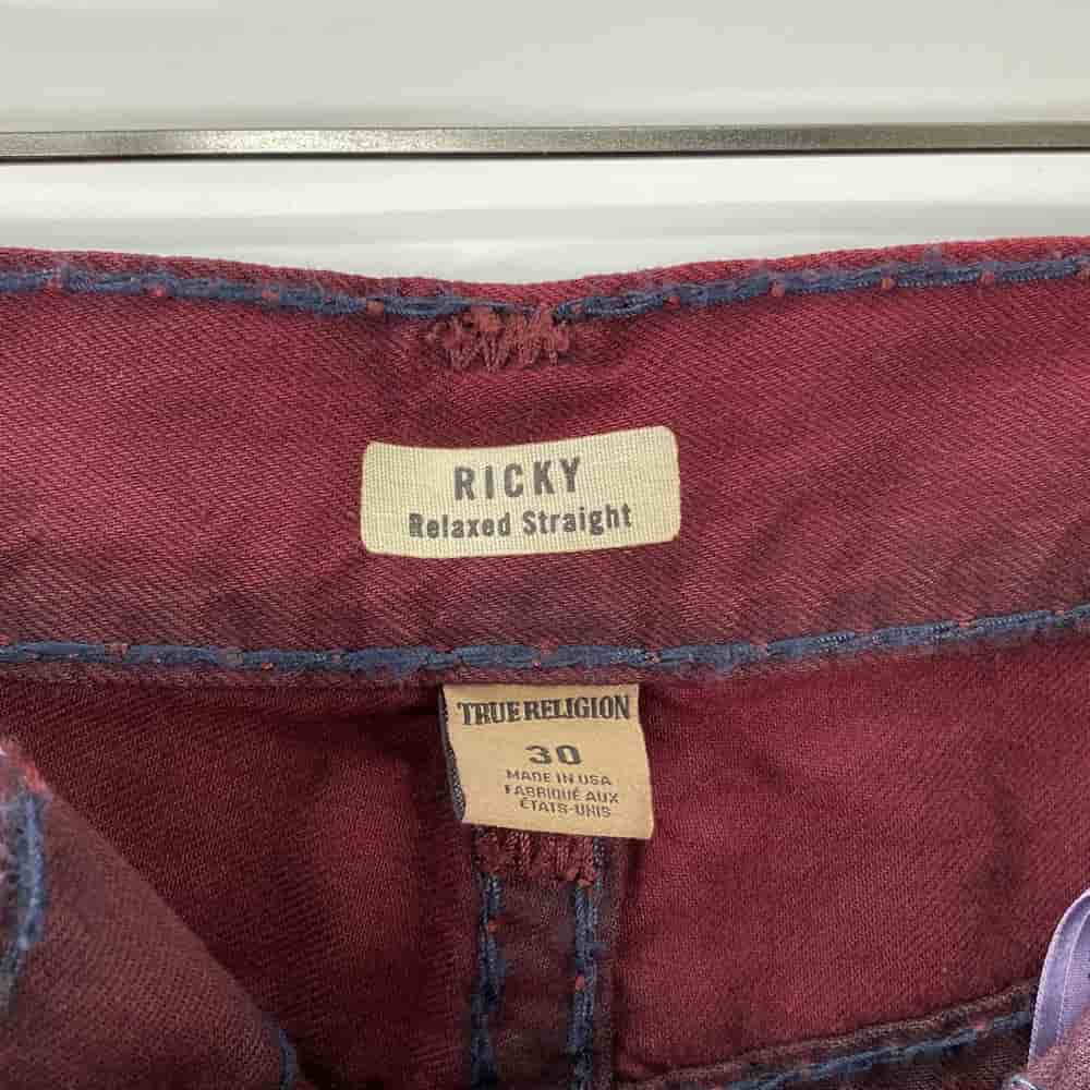 【台中一中店】TRUE RELIGION/直筒褲/30/6mw8z3fm00174_3