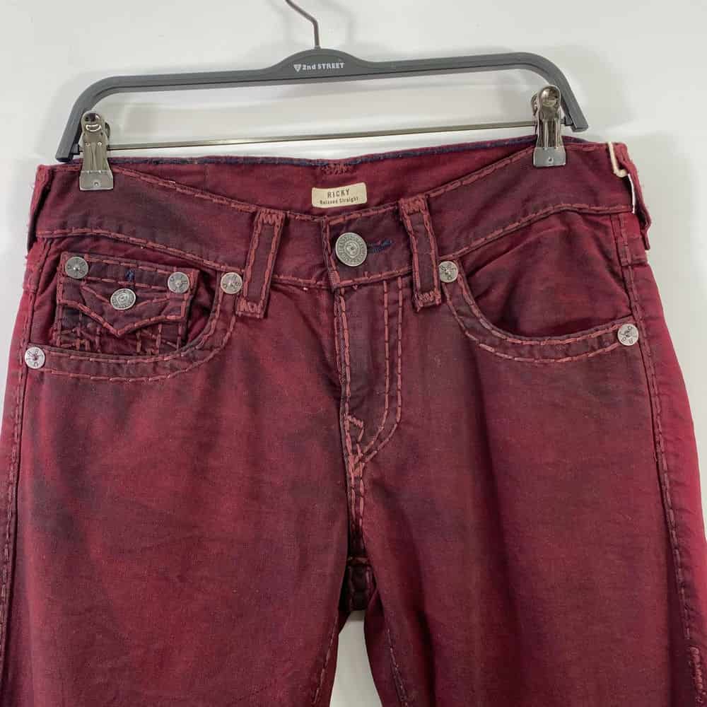 【台中一中店】TRUE RELIGION/直筒褲/30/6mw8z3fm00174_6