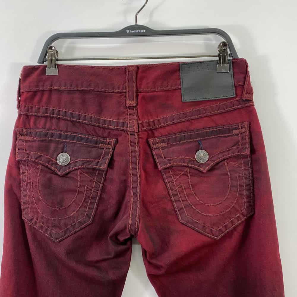 【台中一中店】TRUE RELIGION/直筒褲/30/6mw8z3fm00174_8