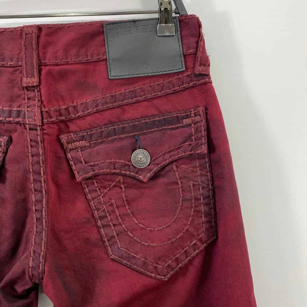 【台中一中店】TRUE RELIGION/直筒褲/30/6mw8z3fm00174_9