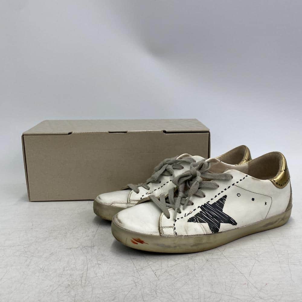【南港店】GOLDEN GOOSE/低筒運動休閒鞋/38/17321153_9