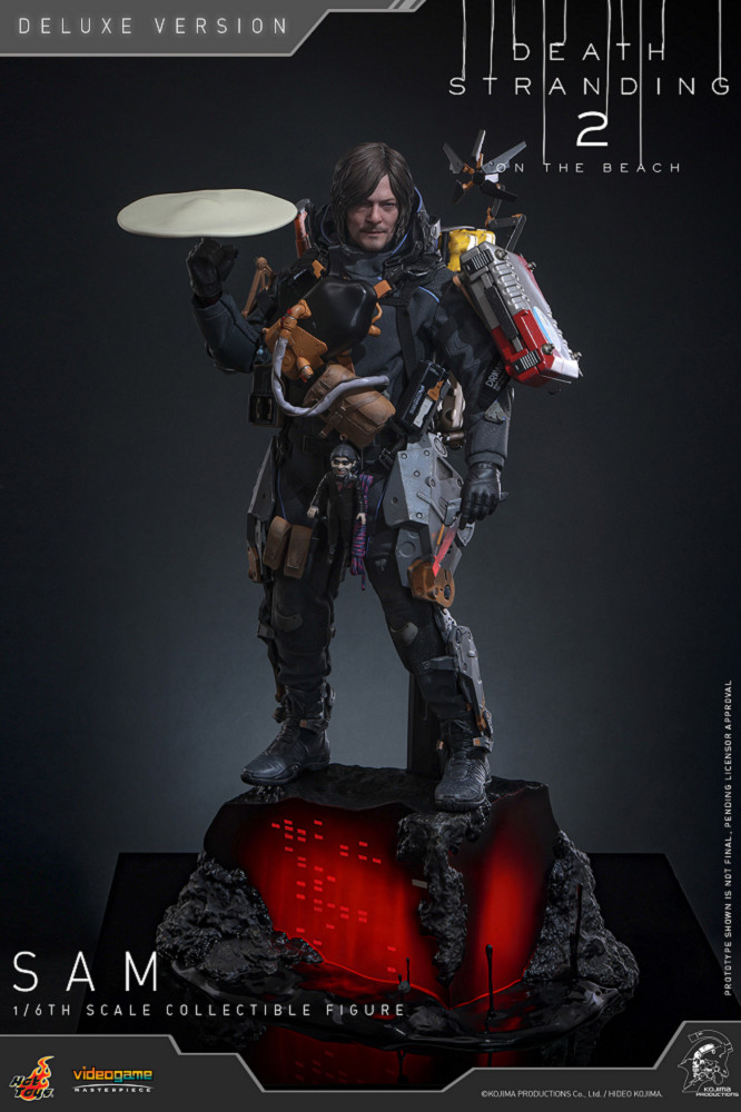 極上人物　置物5点　438g 東里8-0322☆2F 預購】HOT TOYS VGM76B 死亡擱淺2：冥灘之上山姆豪華特別版(直營限定)