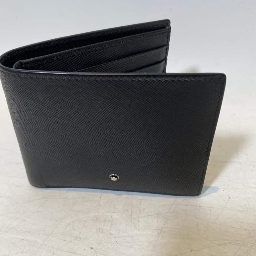 【環球新北中和店】MONTBLANC/對折錢包//_8