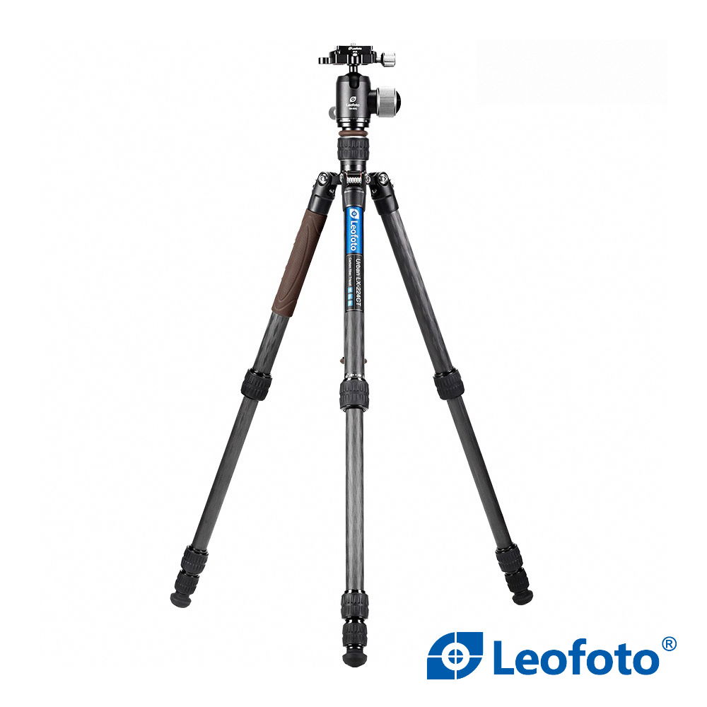 Leofoto 徠圖】LX-224CT + XB-32Q 專業碳纖維三腳架套組｜附球型阻尼雲