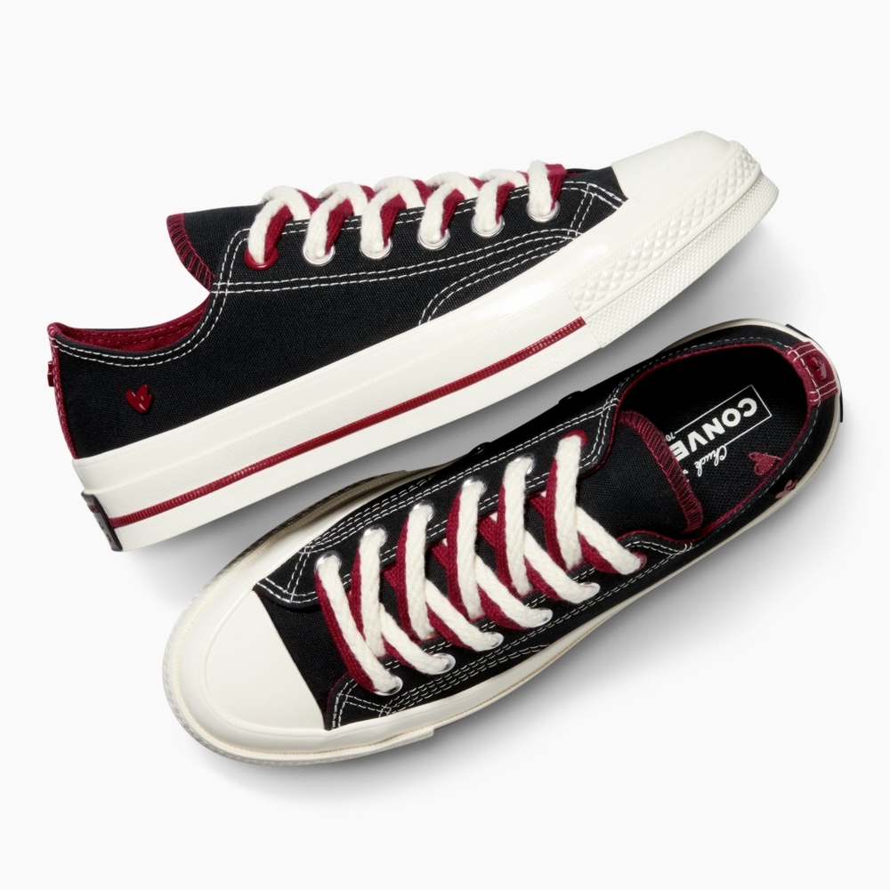 CONVERSE CHUCK 70 OX BLACK/EGRET/BACK ALLEY BRICK 休閒鞋男女黑色