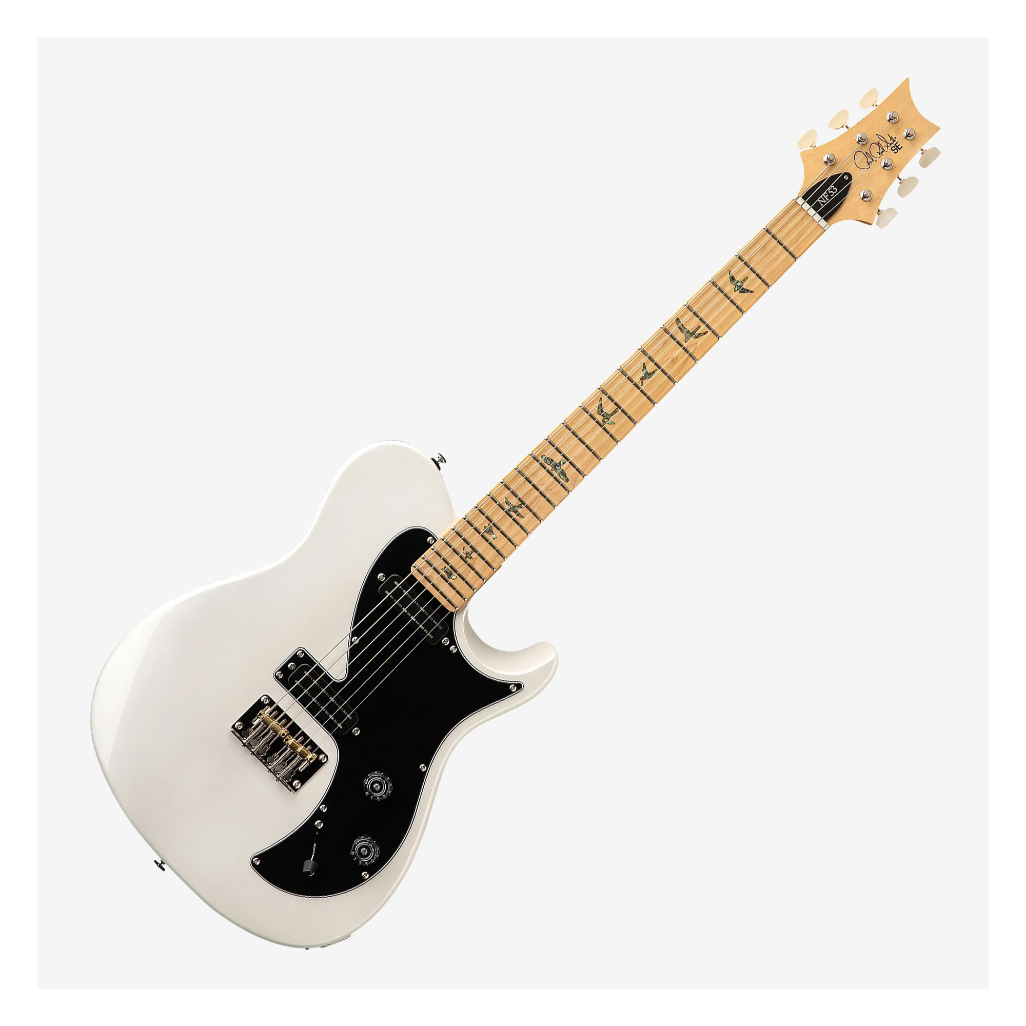 PRS SE NF 53 HH Pearl White Maple 電吉他雙雙小搖座珍珠白楓木指板