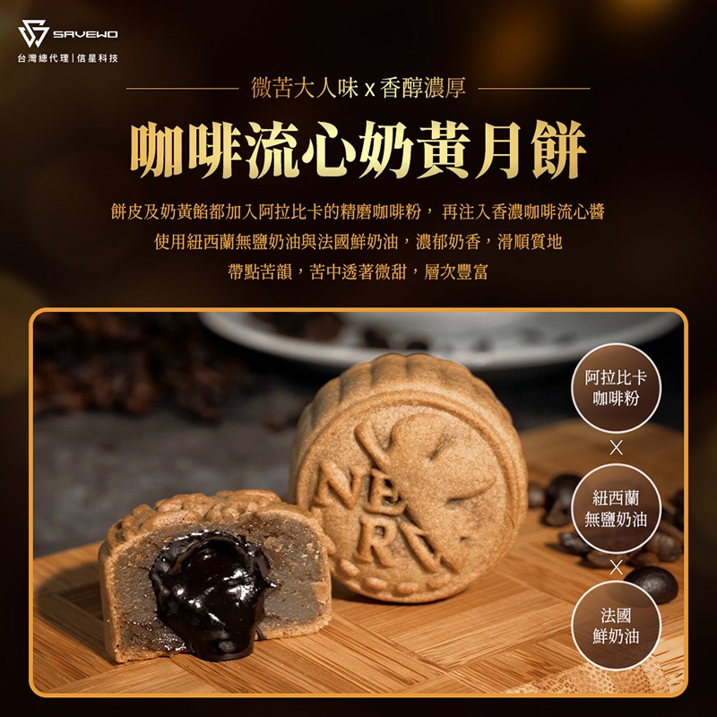 【信星科技】EVA聯名中秋禮盒｜SAVEWO 救世 立體金屬浮雕豪華月餅禮盒 六件組-廠商直送★早鳥優惠至8/31★_5