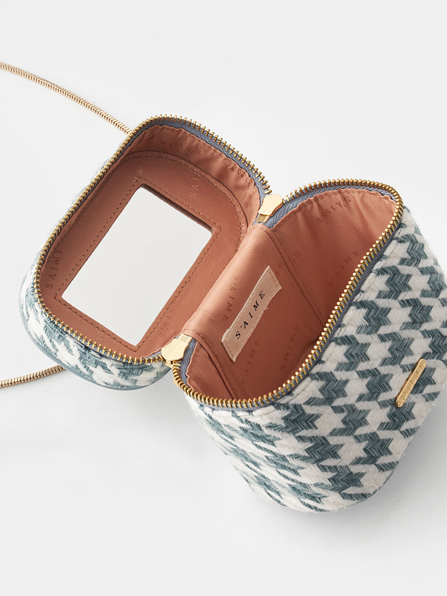 千鳥紋化妝盒迷你包-S'AIME東京企劃