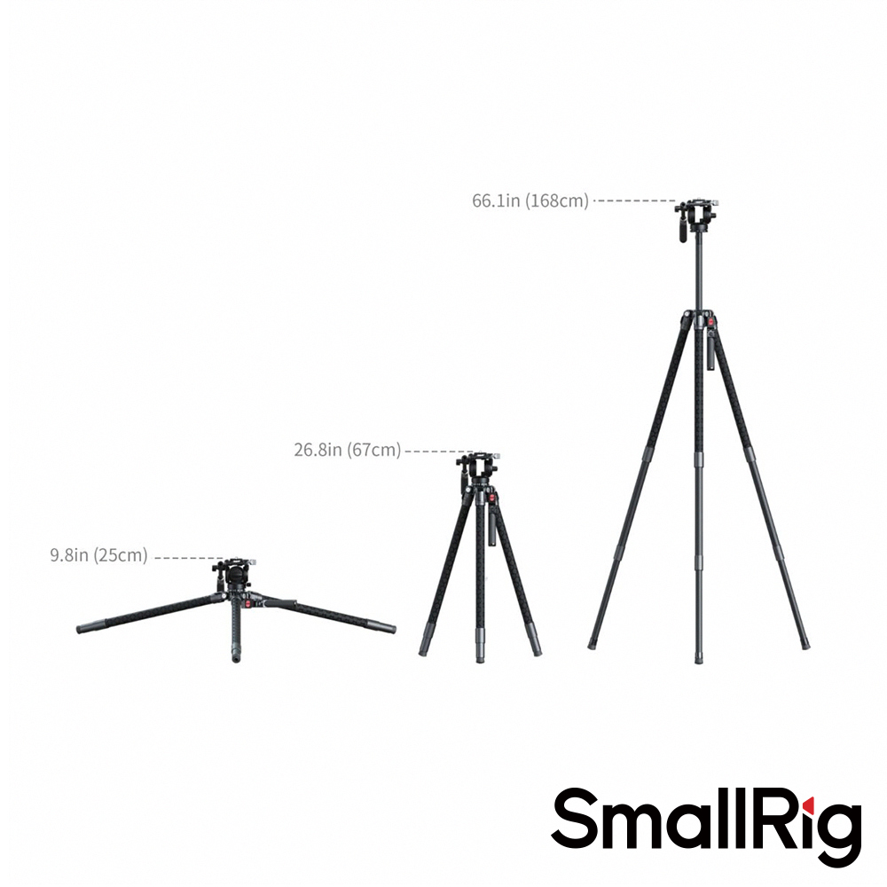 SmallRig】5305 SmallRig x Potato Jet TRIBEX SE一鍵全開液壓三腳架公司貨