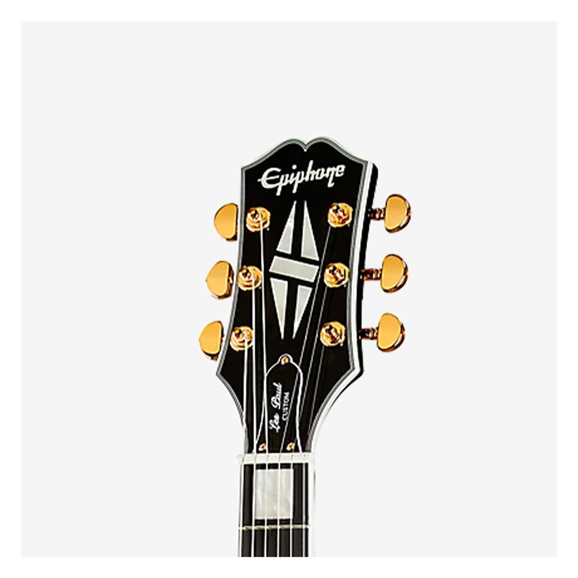 Epiphone Les Paul Custom 電吉他雙雙無搖座復古米黃黑檀木指板限定款