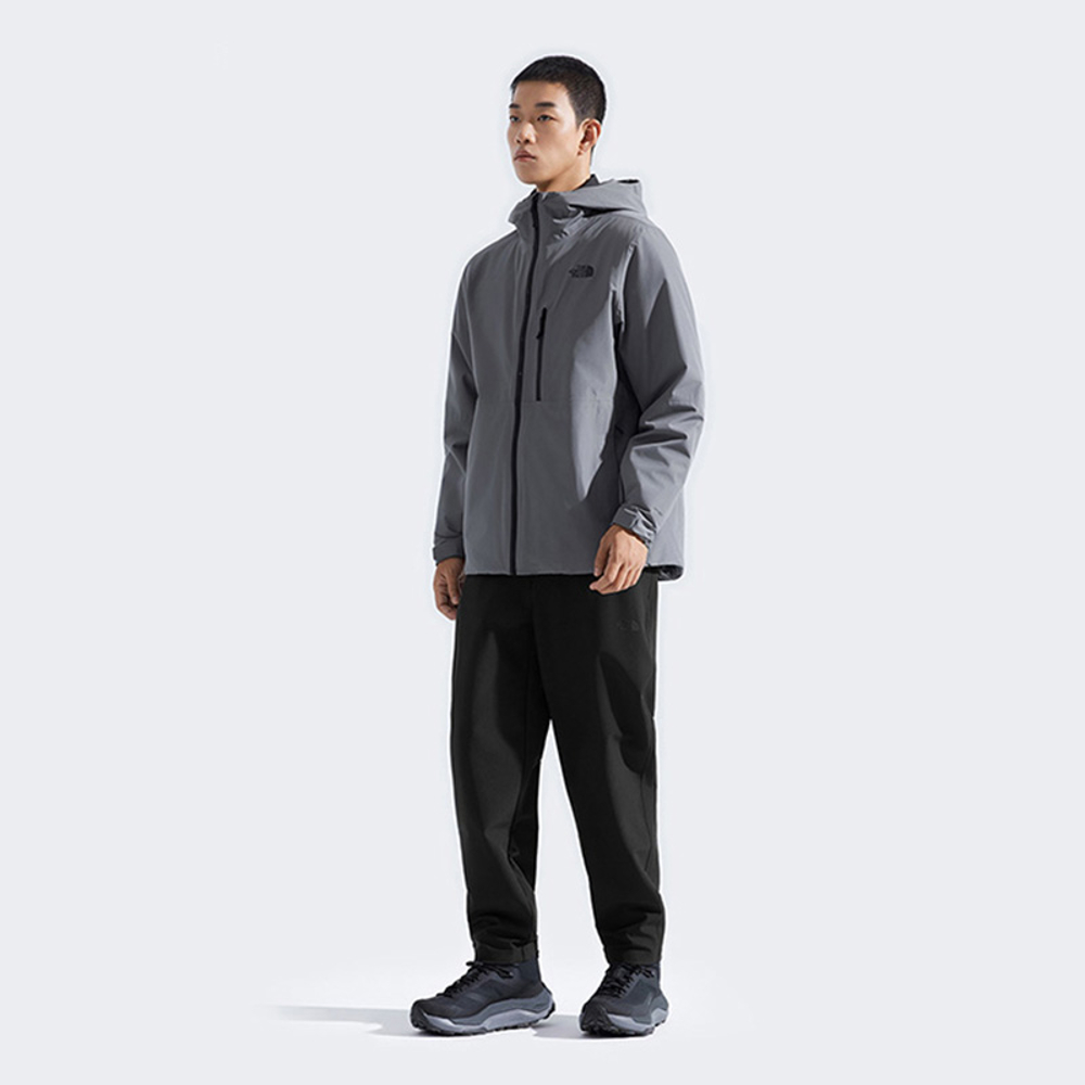 The North Face北面男款灰色DRYVENT防水三合一外套｜83SLRPI
