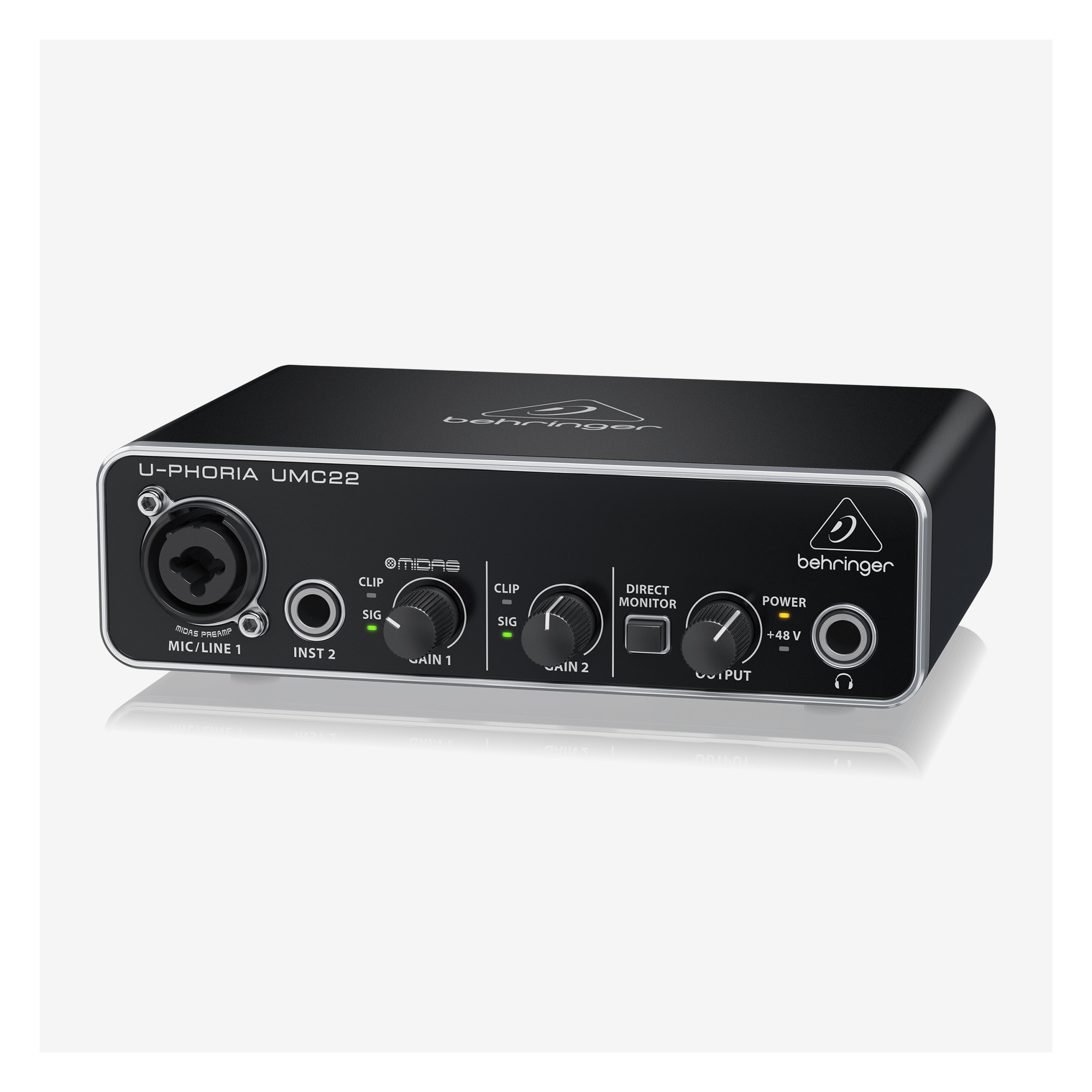 Behringer UMC22 USB 錄音介面耳朵牌