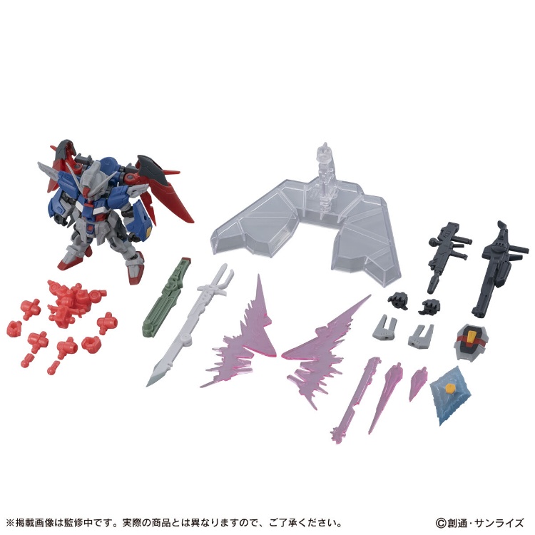 BANDAI 盒玩機動戰士鋼彈MOBILE SUIT ENSEMBLE EX55 命運鋼彈SpecⅡ