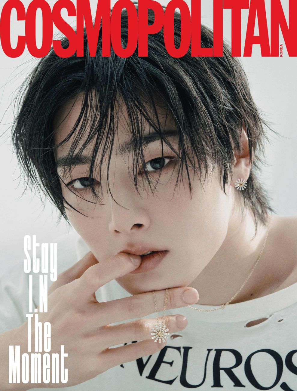 COSMOPOLITAN (KOREA) 12月號2025 三款（封面人物：Stray Kids-I.N／內