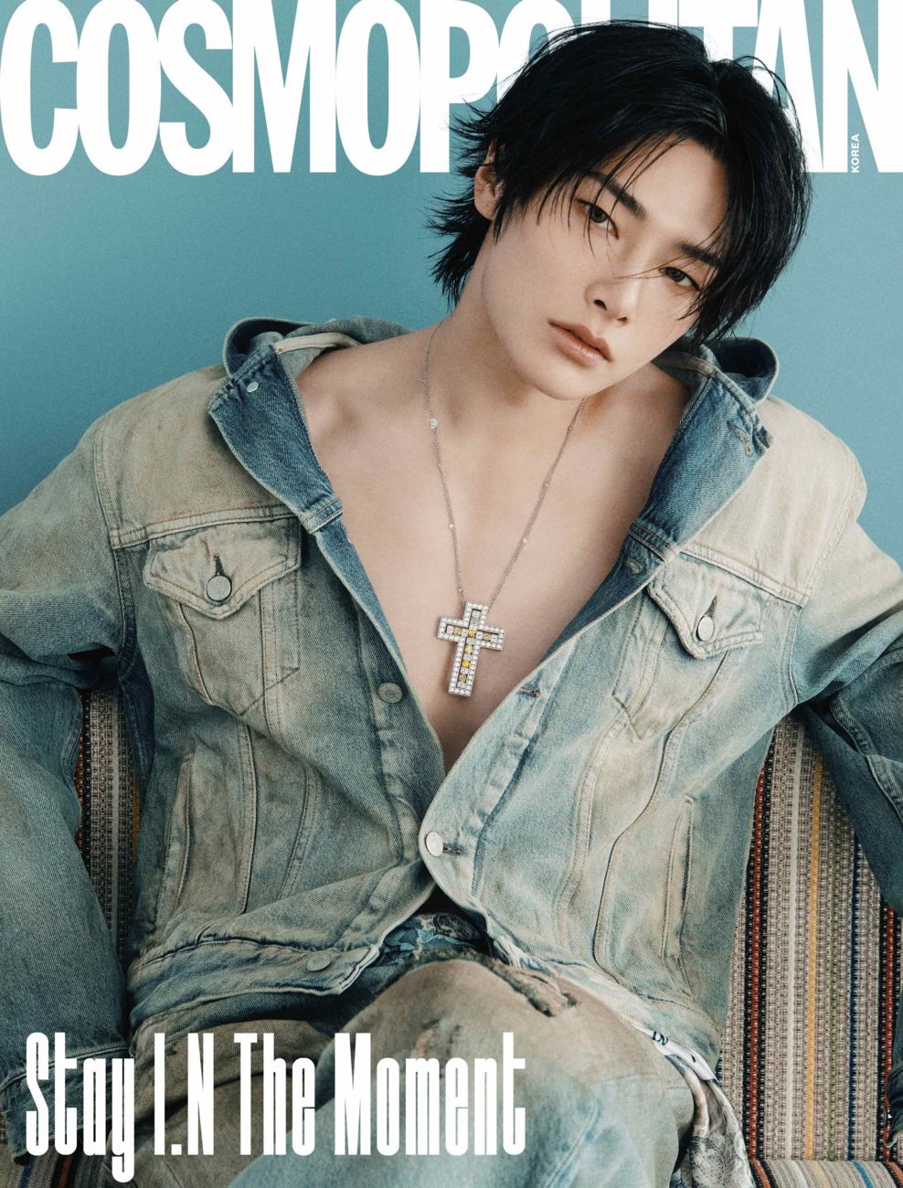 COSMOPOLITAN (KOREA) 12月號2025 三款（封面人物：Stray Kids-I.N／內
