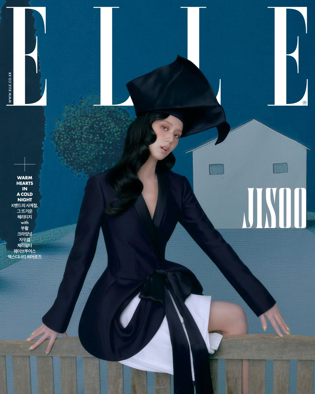 ELLE (KOREA) 12月號2025 五款（封面人物：BLACKPINK-Jisoo／內頁人物