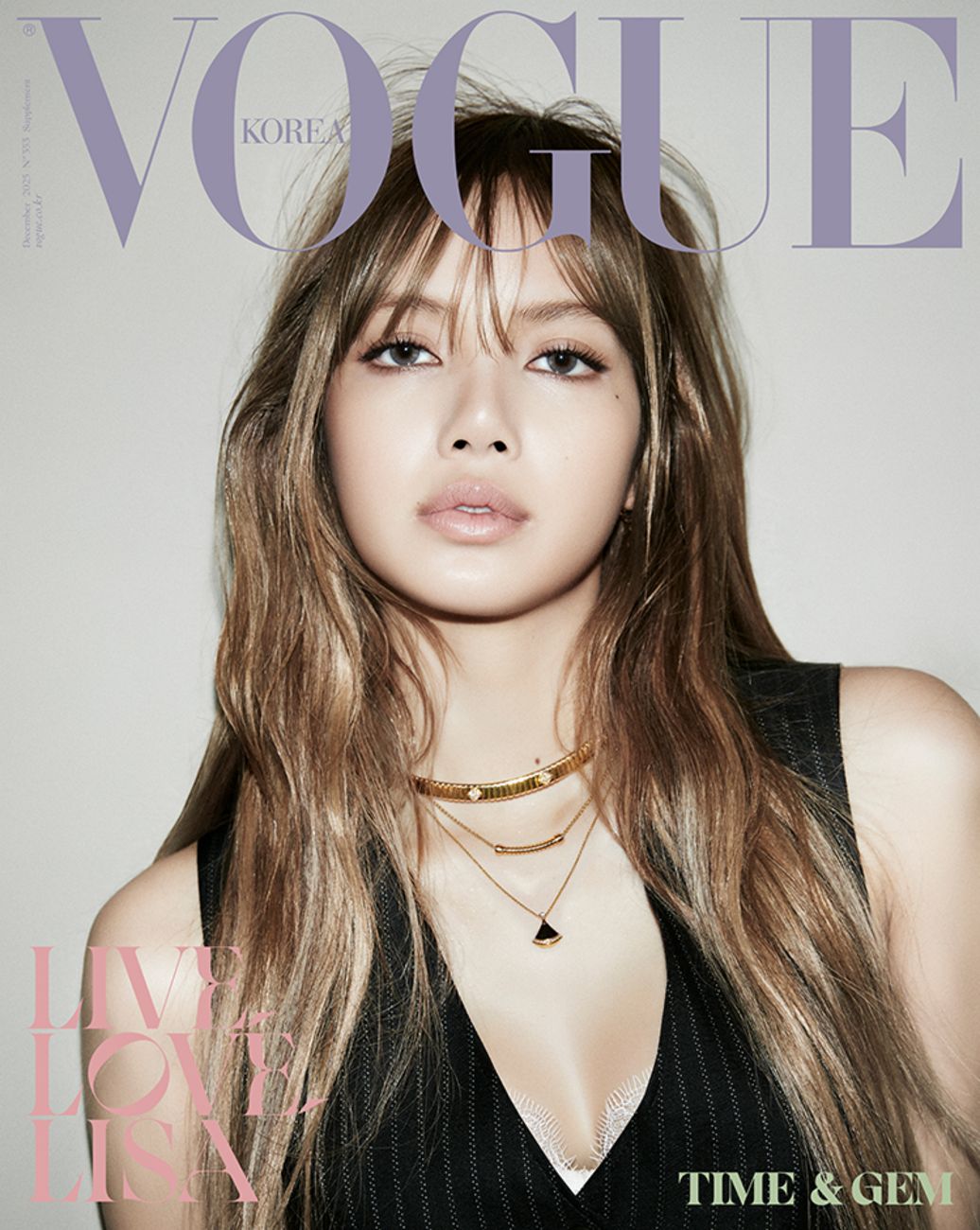 VOGUE (KOREA) 12月號2025 三款（封面人物：BLACKPINK-Lisa） | 熱銷