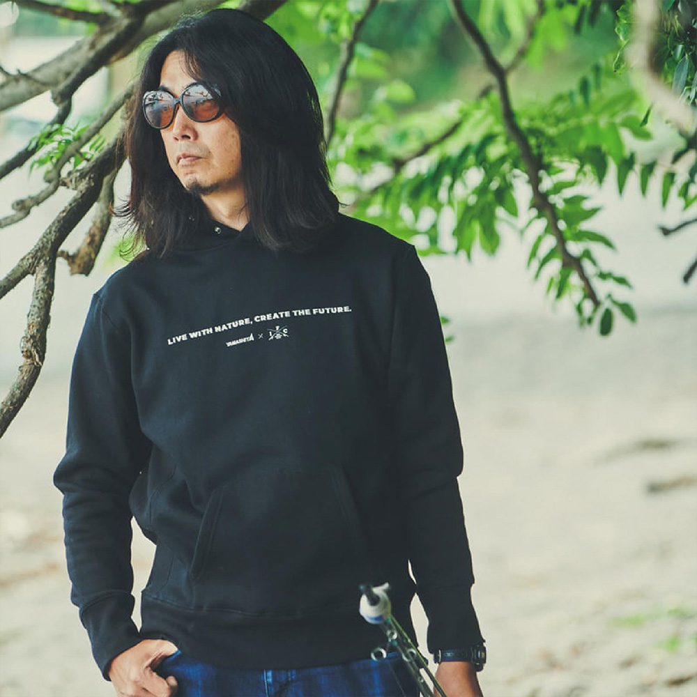 YAMASHITA × I.F.C 長袖帽T OUTER SPACE HOODIE 限量聯名長袖帽T