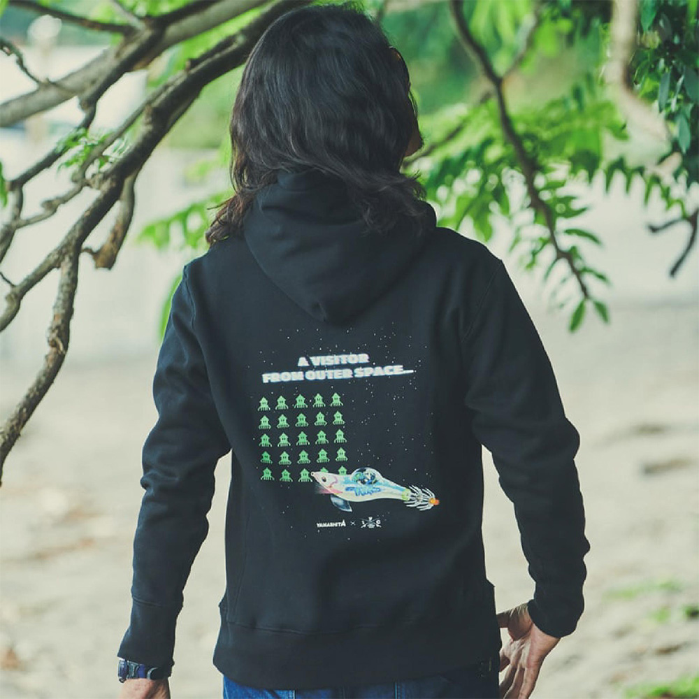 YAMASHITA × I.F.C 長袖帽T OUTER SPACE HOODIE 限量聯名長袖帽T