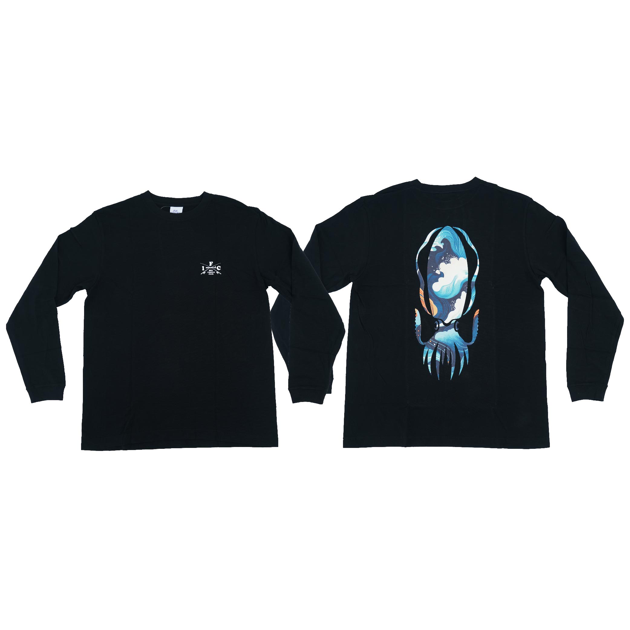 YAMASHITA x I.F.C AORI COSMIC INKロンT XXL YAMASHITA × IFC AORI COSMIC INK 限量聯名長袖T恤