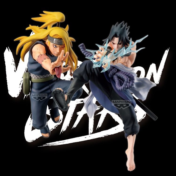 再販] BP景品NARUTO 72 系列40 VIBRATION STARS 宇智波佐助眼鏡牌BANPRESTO